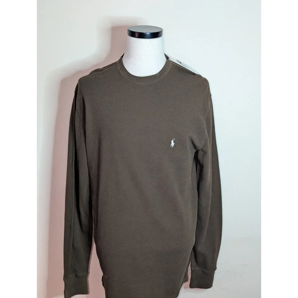 Polo Ralph Lauren Ribbed Crewneck Cotton Sweater‎ Size XL